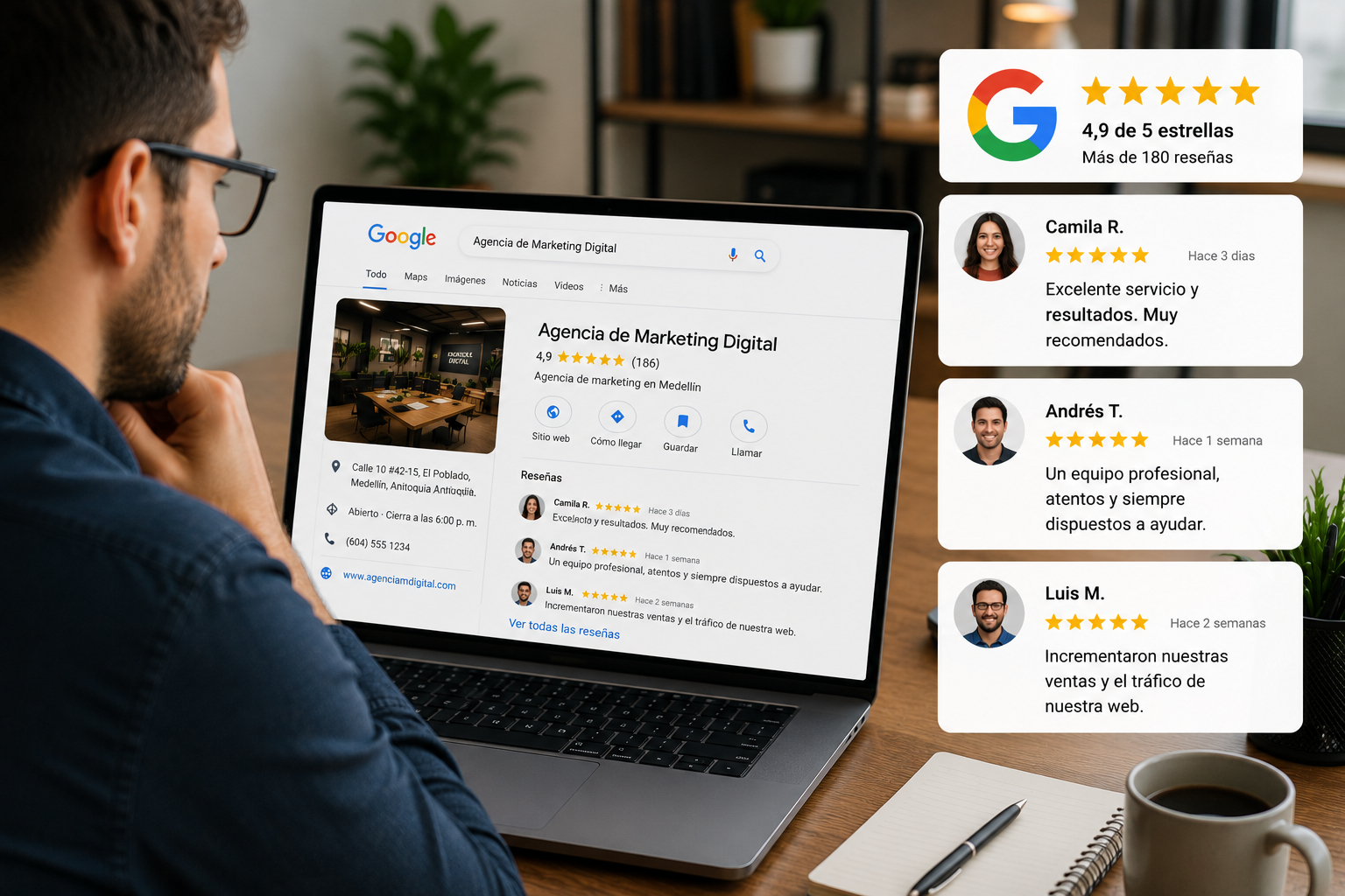 Importancia de las reseñas de Google para una empresa Importancia de las reseñas de Google para una empresa